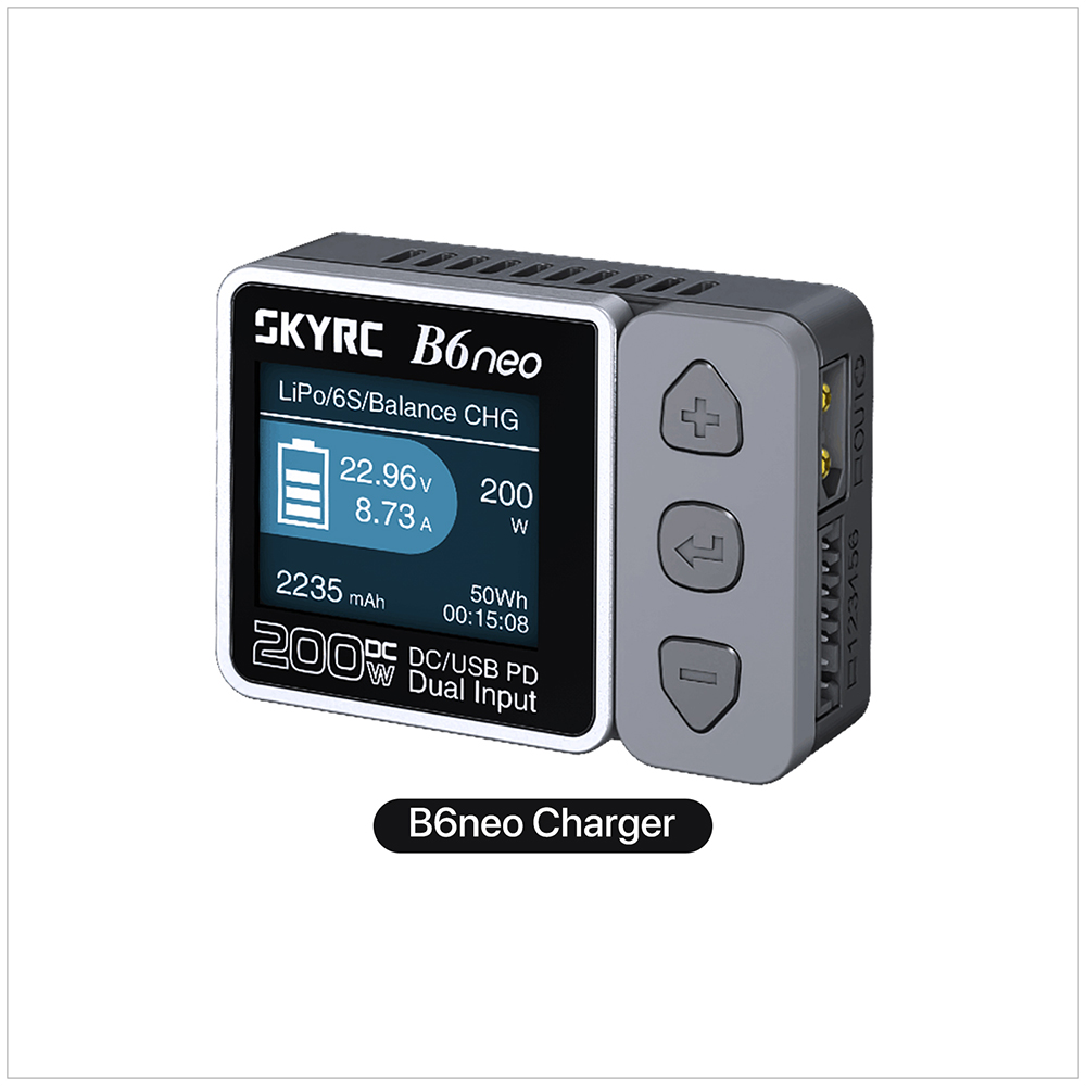 Skyrc B6 Neo Smart Charger - SkyRC B6 Neo スマート充電器 DC 200W