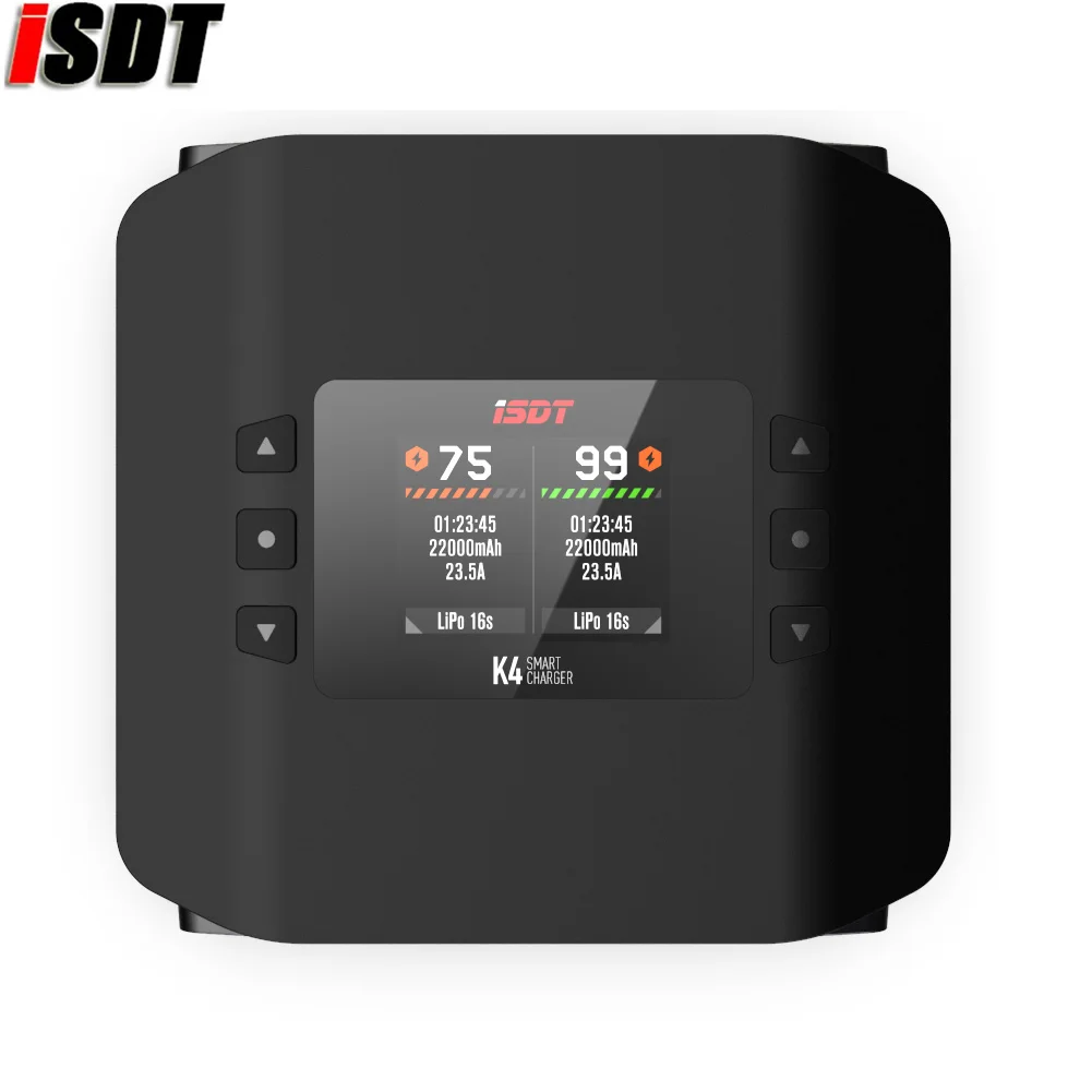 ISDT K4 デュアルバッテリー充電器 AC 400W D - Isdt K4 Dual Lipo Charger のレビューと価格